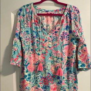 Cotton Lilly Pulitzer Dress, Size Medium